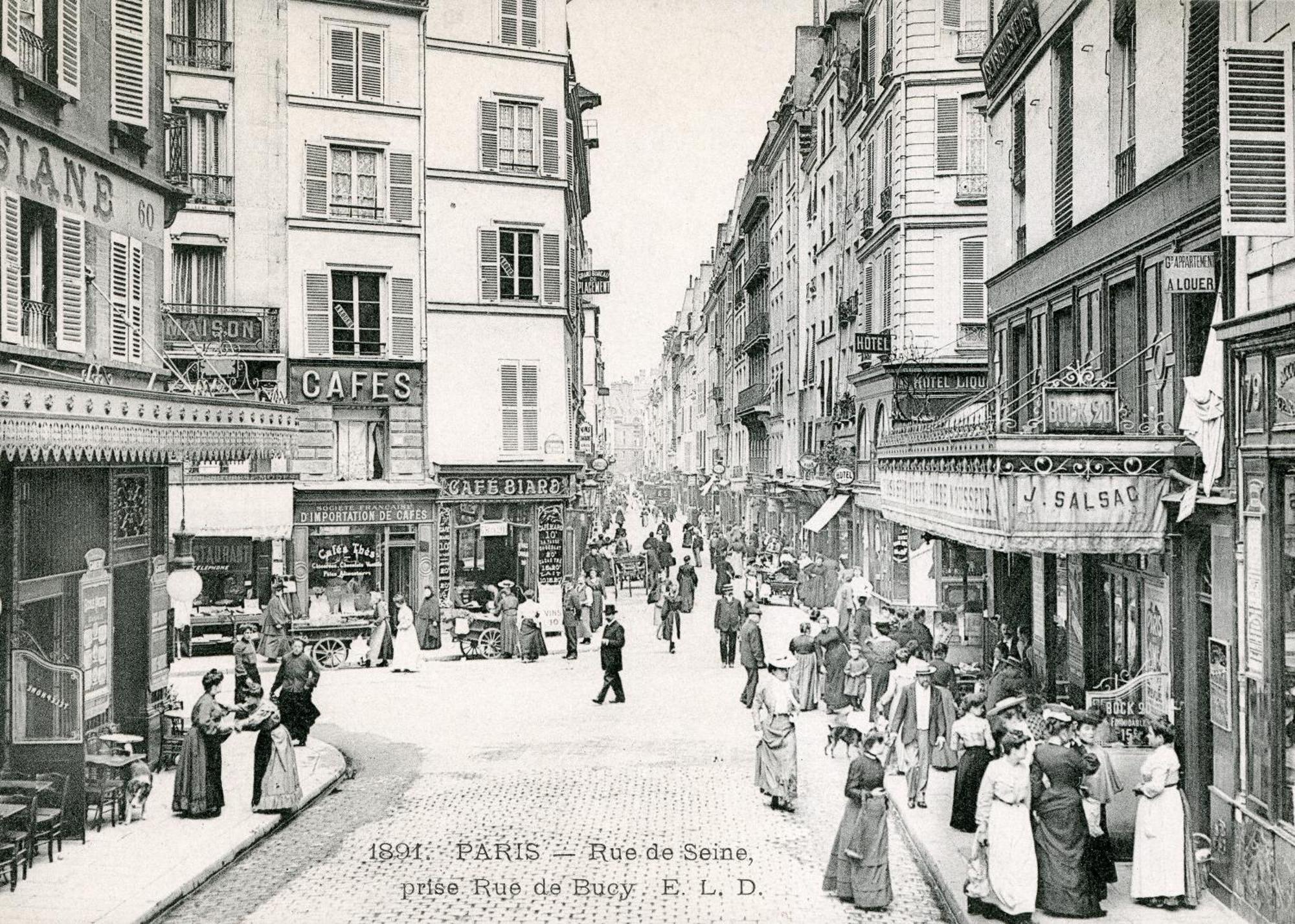 Hotel La Louisiane Parijs Buitenkant foto